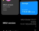MIUI 13.0.7 on Xiaomi Mi 10T Pro details (Source: Own)