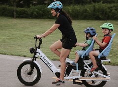 The Maven Cargo e-bike from Integral Electrics has been designed by women for women. (Image source: Integral Electrics)