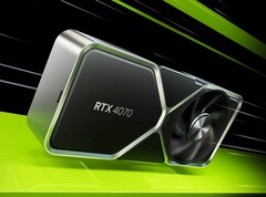 The GeForce RTX 4070 will soon be launched as a slightly slower version. (Image source: Nvidia)