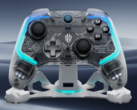 The controller sports a transparent design with LED light strips (Source: ITHome) 