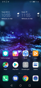 Honor 10: Home screen