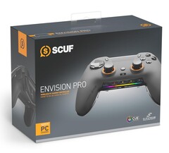 The Scuf Envision Pro wireless gaming controller features OMRON mechanical switches and Sax buttons (Image source: Scuf)