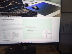 Snipping Tool shoots a picture from our Notebookcheck website