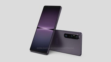 Xperia 1 V (منبع تصویر: GreenSmartphones/@OnLeaks)