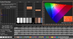CalMAN: ColorChecker (calibrated)