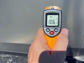 Cybertruck's stainless steel heat test (image: Stuck4ger/SOC)