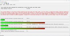 Maximum latencies after ten seconds of Prime95