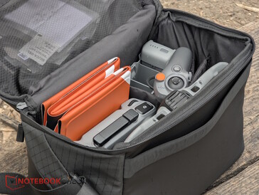 The bag is included in the Fly More Combo, but the motion controller is not