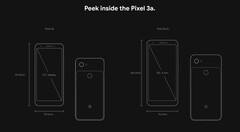 The new Pixel 3a/3a XL. (Source: Google)