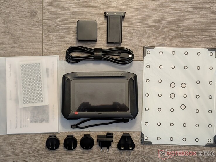 Box contents.