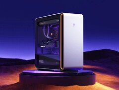 The Ryzen 9 9950X3D-powered Alienware Area-51 is now orderable (Image source: Dell)