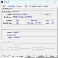 CPU-Z mainboard