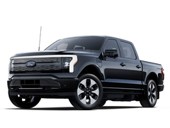 Pictured - the Ford F-150 Lightning against a white background. (Image source: Ford)