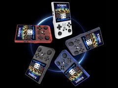 The R36 Max adopts a 1:1 aspect ratio display to distinguish it from its peers. (Image source: AliExpress)