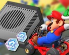 An alternative "Nintendo Switch 2 dev kit" with 32 GB 256-bit LPDDR5 RAM and 2048 Nvidia CUDA cores. (Image source: Nvidia/Nintendo - edited)