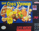 The SNES box for The Lost Vikings pictured (image source: eBay)