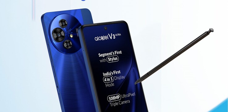 Use with a stylus is possible. (Image source: Alcatel)