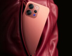 The Vivo V70 Elite will be available in either red or black.