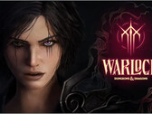 A promotional banner for Warlock: Dungeons & Dragons