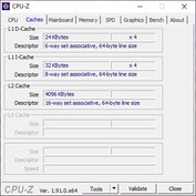 Jumper EZbook X3 Air - CPUz