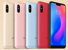 The Redmi 6 Pro is one of the latest devices to be upgraded to MIUI 12. (Image source: Xiaomi)