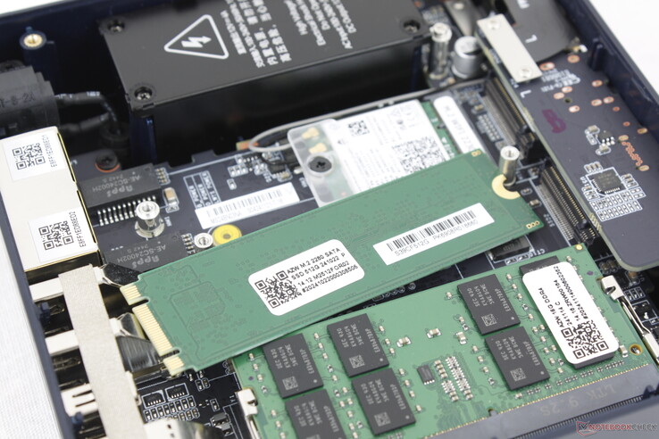 Supports up to two M.2 SSDs