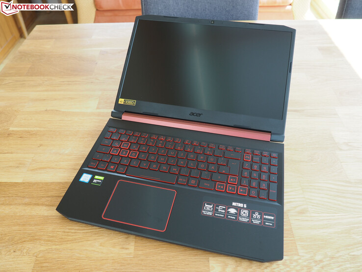 Acer - Nitro 5 15.6 Laptop - AMD Ryzen 5 - 8GB Memory - NVIDIA GeForce GTX  1650 - 256GB SSD - Obsidian Black