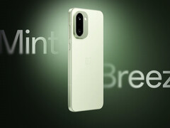 The OnePlus 15R in the Mint Breeze colour. (Image source: OnePlus)