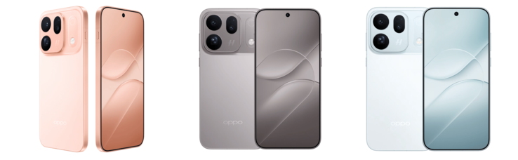 The Find X10 comes in Clear Orange, Light Titanium, and Ice Blue colorways.