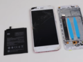 A smartphone in need of repair. (Source: YouTube)