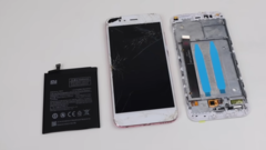 A smartphone in need of repair. (Source: YouTube)