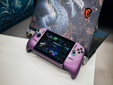 The fastest handheld meets the most beautiful 18" Gaming Laptop!