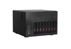 The XYC X108 NAS PC can support up to a massive 144 TB of storage, courtesy of its eight drive bays. (Image source: AliExpress)