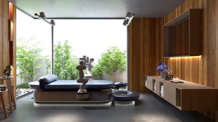 Businesses can add massage services even when therapists are in short supply. (Image source: Aescape)