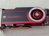 An ATI Radeon HD 4870 GPU pictured