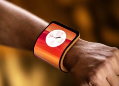 Motorola has developed a concept smartphone that can double as a smartwatch. (Image source: Lenovo)