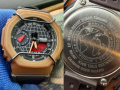 The new Casio G-Shock x Action Bronson collab watch should come with a carbon core guard structure, 20-bar water resistance, and shock resistance. (Image source: @bambambaklava on Instagram)