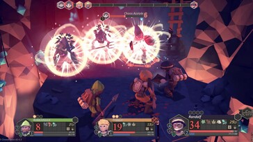 An image showing a battle in For The King.