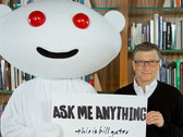 Bill Gates made his first Reddit AMA appearance in 2013. (Source: CNET)