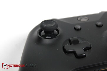 The MS controller only has the quieter outer edge