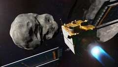 NASA’s Double Asteroid Redirection Test (DART) spacecraft before the Didymos impact, an illustration. (Image source: NASA/Johns Hopkins APL/Steve Gribben)