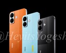 The Poco X8 5G features a colorful, water-resistant case.