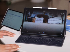 The Redmi Pad 2 Pro with its detachable keyboard accessory and Redmi Smart Pen. (Image source: Xiaomi)