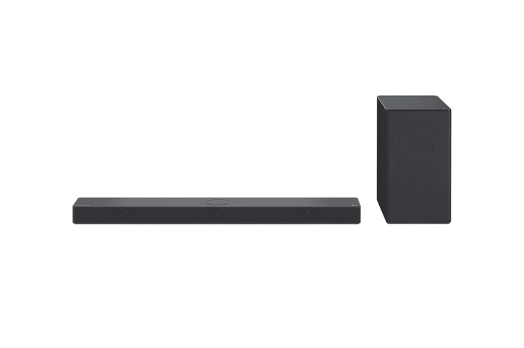 The LG SC9S soundbar with subwoofer. (Image source: LG)