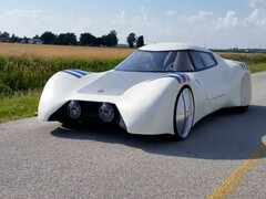 The keynote speaker at the 2025 SPE Automotive Conference will speak about car manufacturing with focus on cutting CO₂ emissions. Pictured - a composite car. (Image source: Casey Putsch)