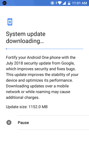 Android 8.1 Oreo ready for the Xiaomi Mi A1