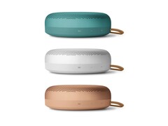 The Bang & Olufsen Beosound A1 3rd Gen looks like the previous generation. Pictured: All three color options of the Bluetooth speaker. (Image source: Bang & Olufsen)