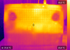 Heat generation bottom (idle)