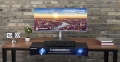 Samsung CJ79 34-inch curved QLED monitor. (Source: Samsung)