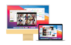 The iMac 24-inch and MacBook Air will not be upgraded to Apple's M1X SoC this year. (Image source: Apple) 